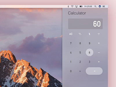 Daily UI #004 - Calculator