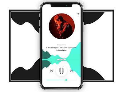 Music Player colourful concept design mobile music music player player ui ux