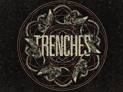 TRENCHES - Death of All Mammoths geometry mammoth metal sacred sludge trenches
