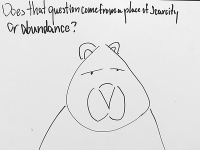 Question For The Day abundance questions scarcity