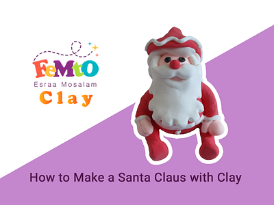 How to Make a Santa Claus with Clay 🎅🎅