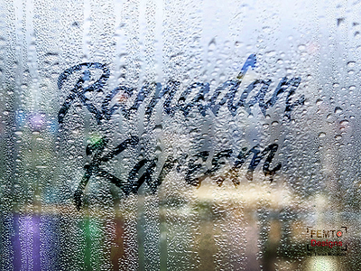 Rain Text design femto photoshop