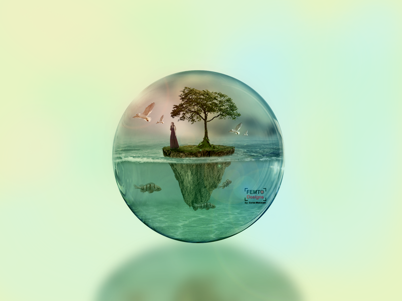 Glass Ball by Esraa Mosalam on Dribbble