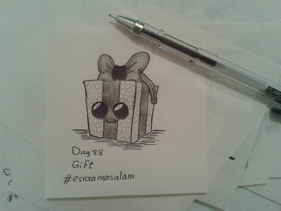 Inktober 2018: Day 28 "Gift"