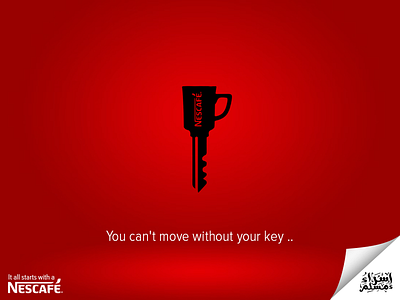 Nescafe (v1) design esraamosalam femto nescafe photoshop social media