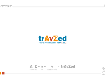"TrAvZed" | Logo branding design esraamosalam femto logo