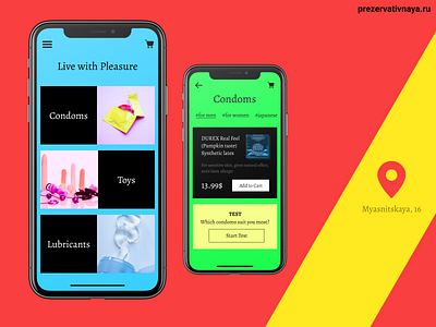 Pleasure App concept