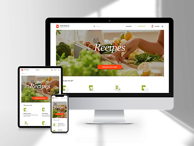 My CookBook responsive ui web