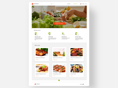 Cook-Book Desktop desktop app webdesign