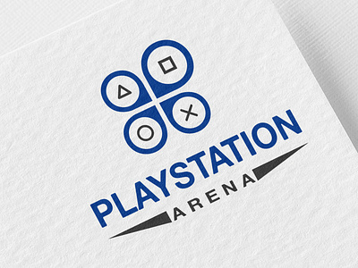 Play Station Logo Design brand logo business logo design design logo graphics design illustration logo design logo designing make logo photoshop logo typography