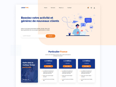 OptinData - UI Design app design database design figma illustration interface landing landing page ui ui ux uidesign webdesign website website design