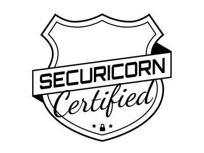 Securicorn Crest badge crest