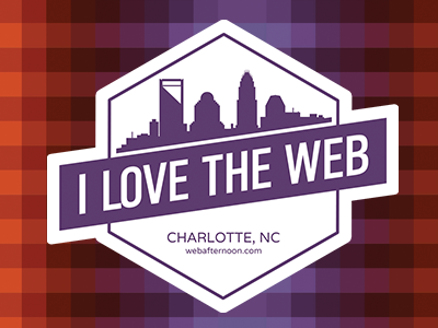 I Love The Web - Web Afternoon Charlotte charlotte sticker web afternoon