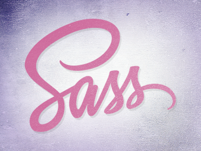 Getting Sassy - Final Logo hand lettered logo sass typography