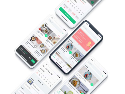 Nutrew - App designs