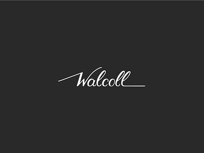 Walcoll - Logo Design branding design graphic design illustration lettering logo typography vector