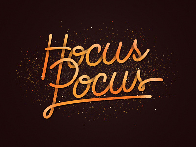 Hocus Pocus - Lettering design graphic design illustration lettering typography vector