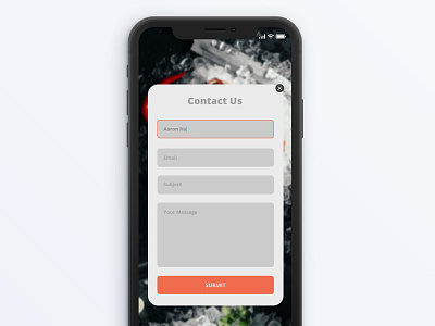 Day 3 Contact Form 100 daily ui contact form daily 100 challenge daily ui design gif graphics design typography ui uidesign user center design ux ux designer ux ui ux ui design uxui design