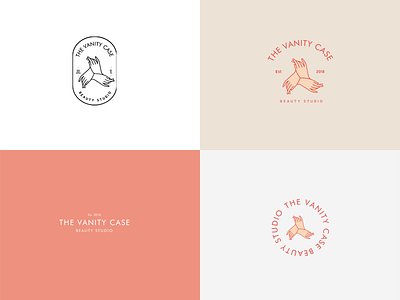 Logo concepts for the Vanity Case branding digital graphics graphidesigner logo logos photoshop