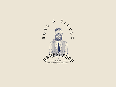 Day 13 barber barbershop dailylogochallange graphicdesign logo logochallange logos retro vintage