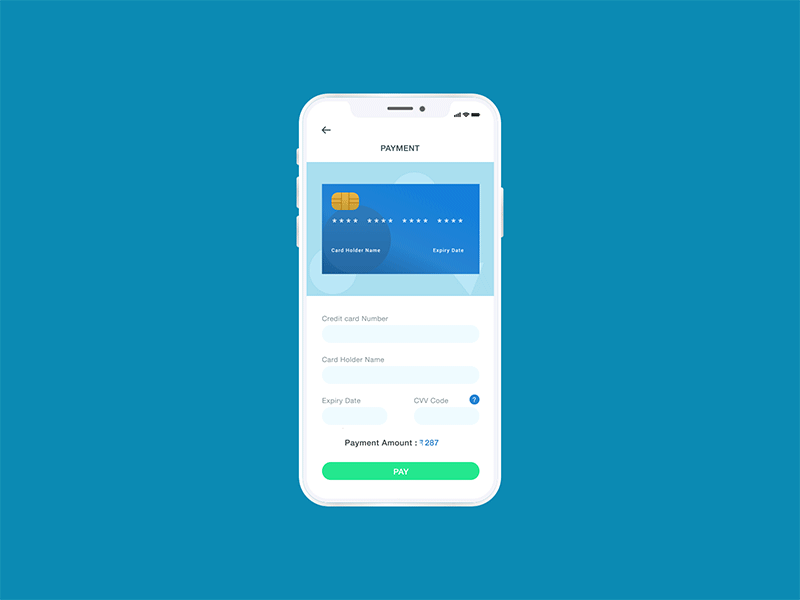 Credit Card Checkout Daily UI  002