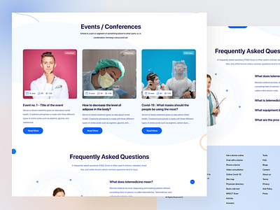 Online Doctor Consulting // Landing Page Design