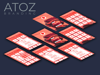 My Vodafone Albania App Design