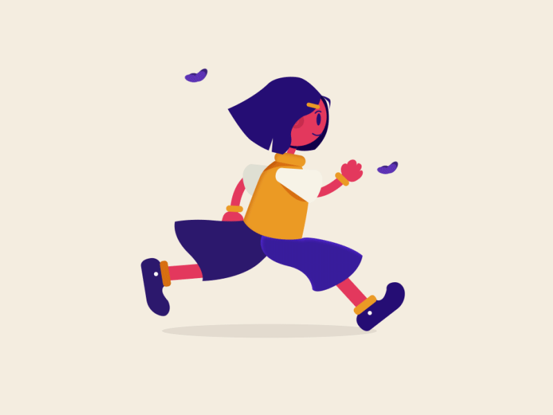 Running Animation. 