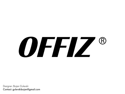 Offiz Logo Design bold logo design flat font logo lettermark lettermark logo logo logo design office office logo office logo design text logo text logo design typo typogaphy typographic typographic logo typography typography art wordmark