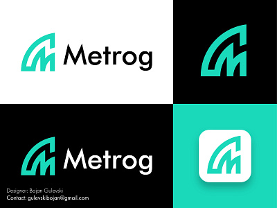 Metrog Logo Design | M Logo Design