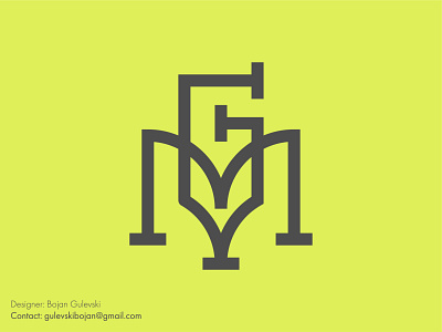 M + G Initial logo