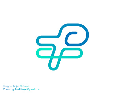 f gradient logo, p gradient logo app brand designer branding design f gradient logo f logo gradient logo line line art line logo line work lines logo logo design branding logo designer p gradient logo p logo professional software