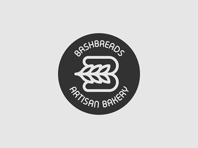 Bash Breads Bakery Logo Design bake baker bakery bakery logo branding bread bread logo breadcrumb creative design grain grain leaf logo logo design minimalist professional