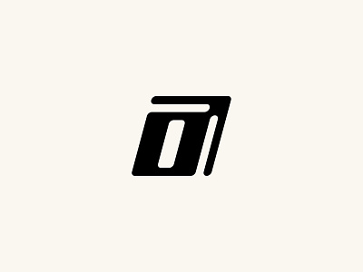 Abstract A Letter | Number Zero Logo