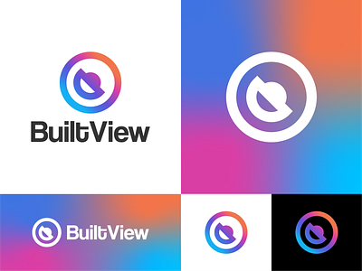 BuiltView - Camera Logo Design