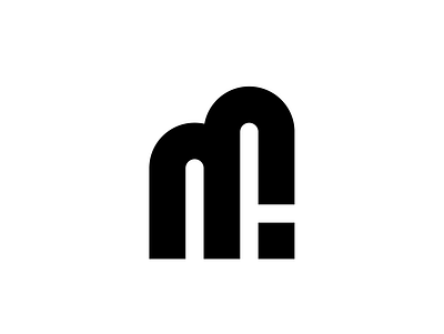 Letter M Logo bold brand identity branding clean creative design elephant flat growth letter letter m logo m minimalist professional simple smooth stairs vector