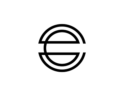 Letter E Logo abstract app branding clean creative crypto design e e logo flat letter e line logo minimal minimalist monoline professional software tech web3