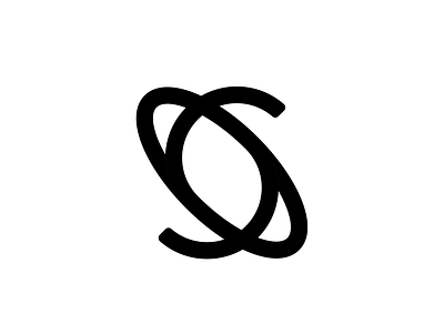 S Logo branding circle design earth flat globe letter logo minimalist monoline orb planet s sphere world