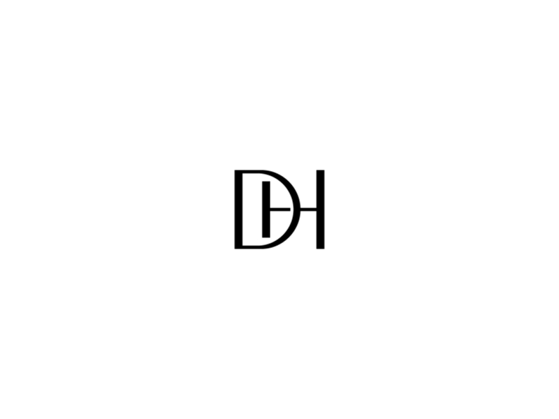 Diana Hagopian - DH Monogram Logo by Bojan Gulevski on Dribbble