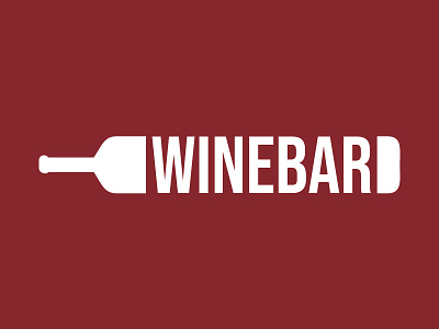 Wine Bar bar bar logo bottle bottle logo bottles creative design flat glass of wine glass wine logo professional red wine wine bar wine bottle wine bottle logo wine bottles wine logo winebar