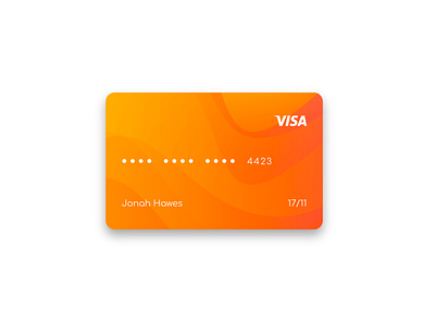 Orange Card 2019 3d branding branding design card card design cards cards design cards ui creative design credit credit card credit cards creditcard illustration mastercard ui vector visa visa card