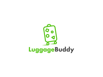 Luggage Buddy 2019 bag logo branding clean creative design flat icon illustration logo logo design luggage minimalist professional suitcase logo text logo travel travel logo vector web