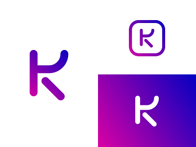 K Logo 2019 app app logo branding clean creative design flat gradient icon illustration k icon k logo k logos logo minimalist minimalist logo professional typography vector
