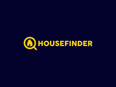 Housefinder find find logo finder flat home app home finder home logo house house find house logo house logos household houses icon logo professional