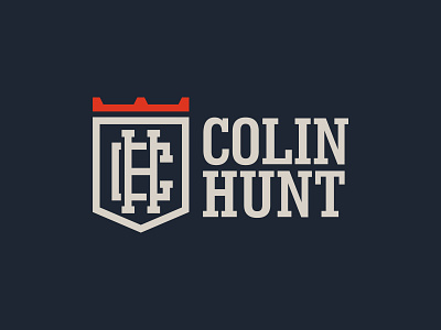 ColinHunt Logo Design (Approved) branding c logo ch logo creative creative design design flat h logo icon logo minimal minimalist monogram monogram letter mark monogram logos professional shield logo symbol tower typography