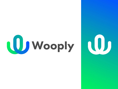 Wooply Logo Design communication agency design gradient logo logo logo mark logo mark design minimalist logo professional software software company software design software development software logo tech logo technology logo w icon w letter w letter design w logo w mark