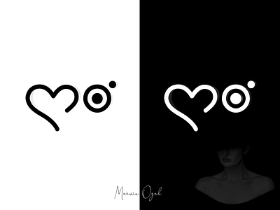 Personal Logo : For the love of Design and Photography black white camera logo logomark love minimal monochrome photographer photographer logo signature watermark
