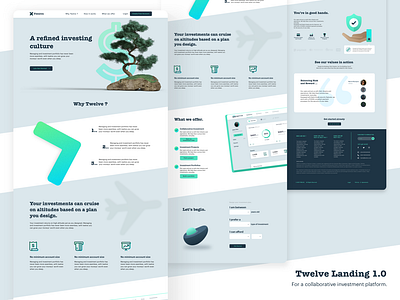 Twelve - Investment Landing Page