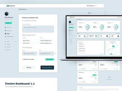 Twelve - Dashboard for an Investment platform