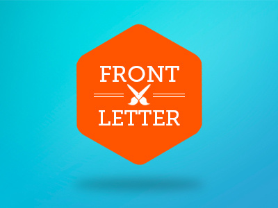 Logo Front Letter logo